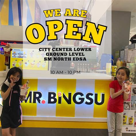 bingsu sm north|The sweetest news ever! Mr. Bingsu is now .